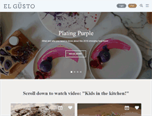 Tablet Screenshot of elgustoglobal.com
